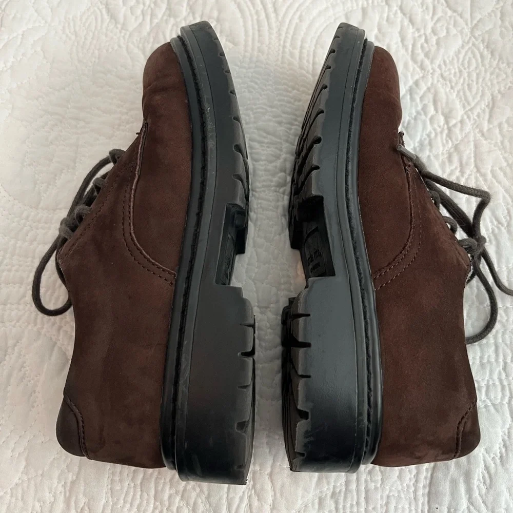 Stride Rite Dark Brown Leather Cooper Bucks- size 13M